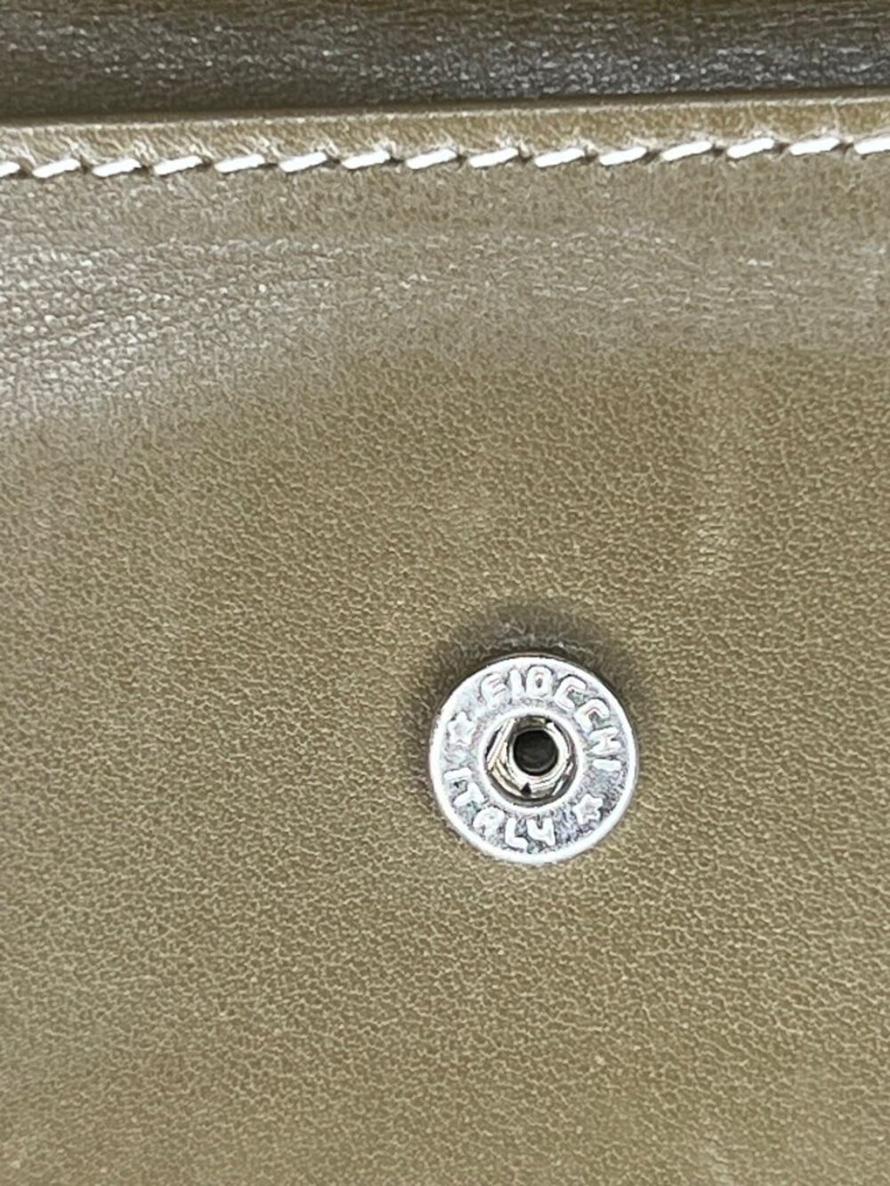 Celine Macadam Canvas Womens Wallet With Metal Logo Accent Beige & Brown - Picture 8 of 9